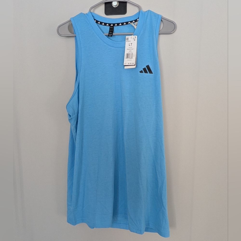 NWT Adidas Blue Tank Top